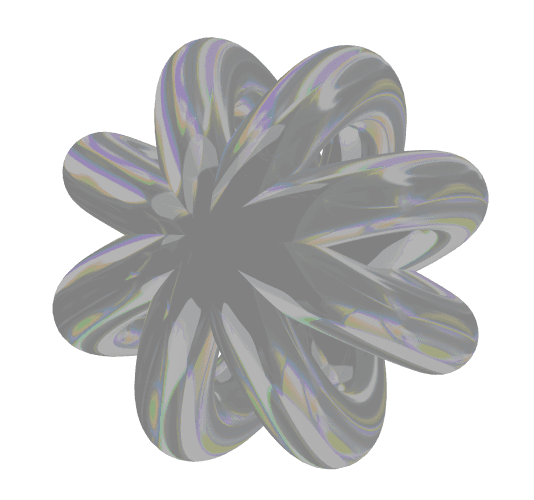 Holographic Abstract Shape